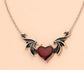 HEART WINGS NECKLACE